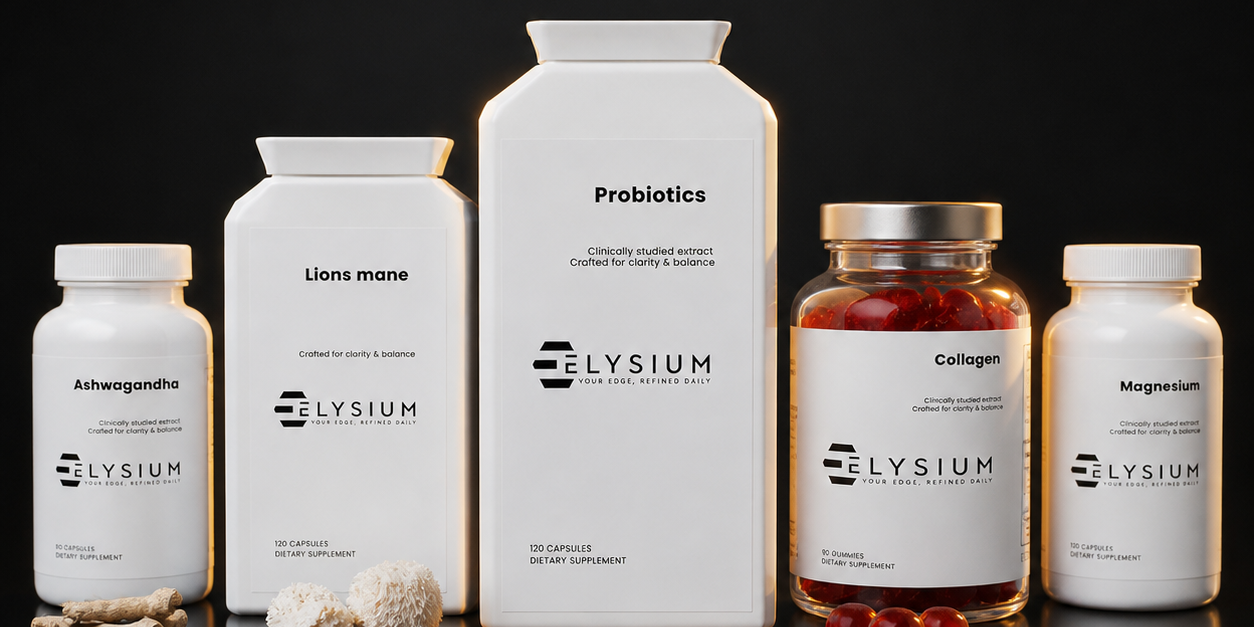 Complete Wellness System — All 5 Supplements — Elysium Supplements UK