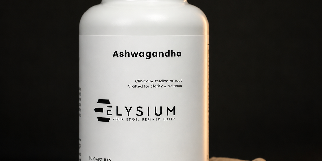 Ashwagandha KSM-66 90 Capsules — Elysium Supplements UK
