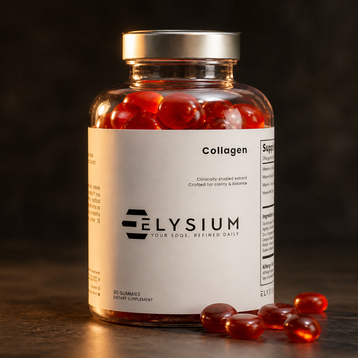 Collagen Gummies 90 Gummies — Elysium Supplements UK