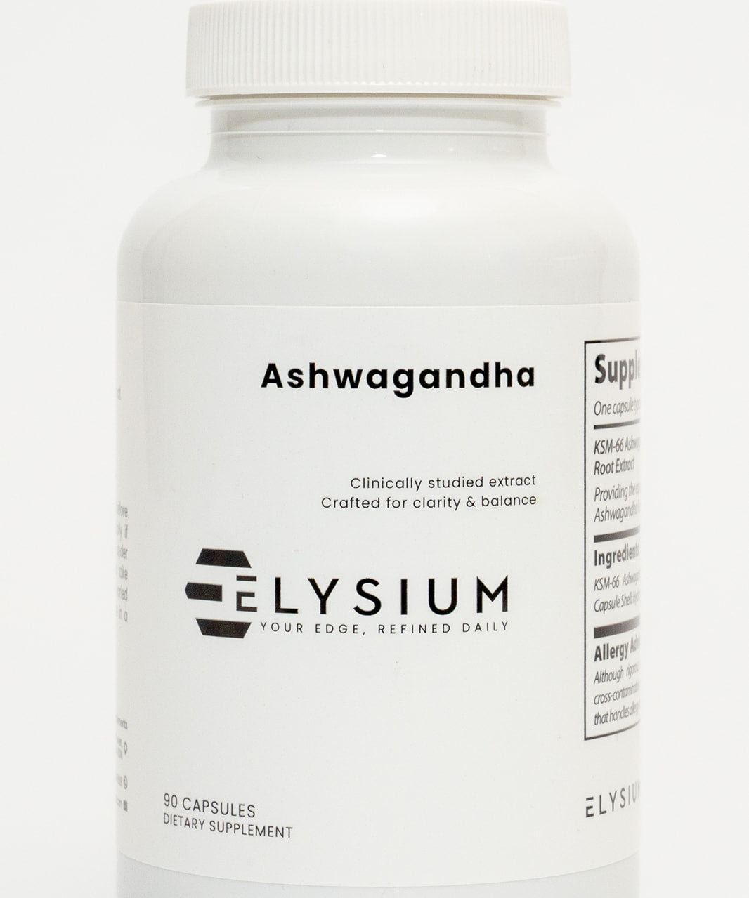 Stress & Focus Stack: Ashwagandha + Lion’s Mane Mushroom | 120 Caps + 90 Caps Stack