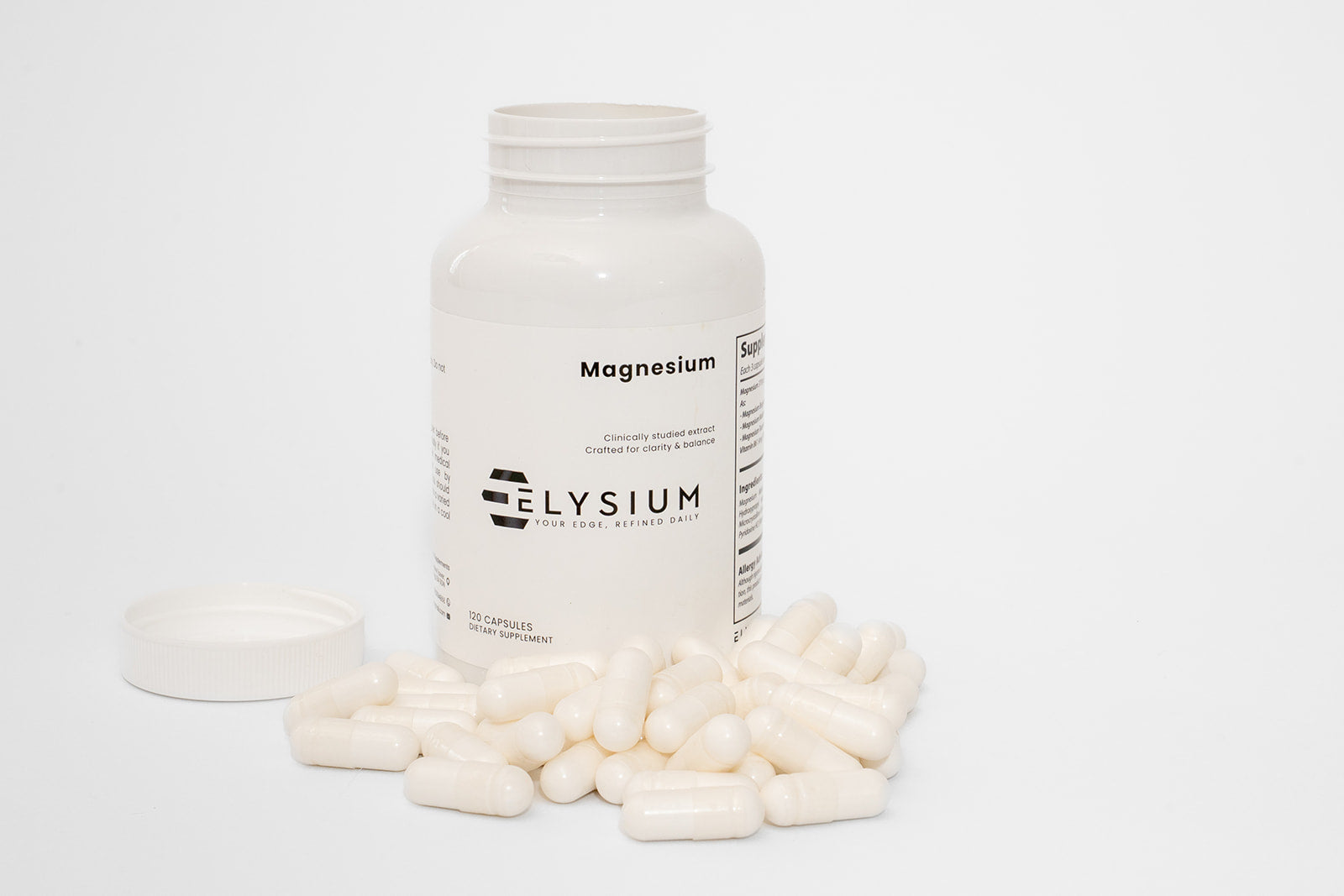 Magnesium Glycinate: 120-Capsule High-Absorption Relaxation & Wellness Formula