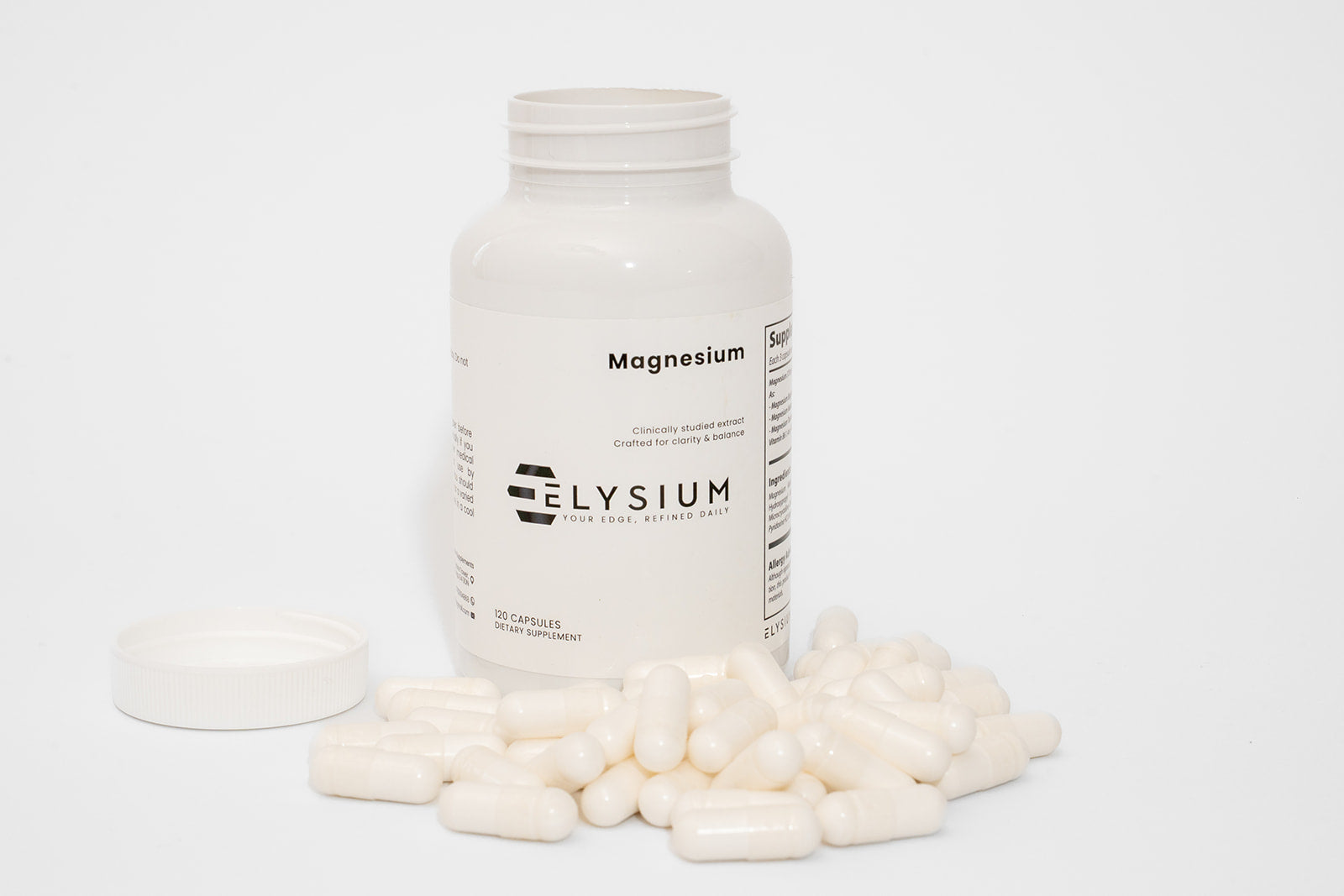 Magnesium Glycinate: 120-Capsule High-Absorption Relaxation & Wellness Formula