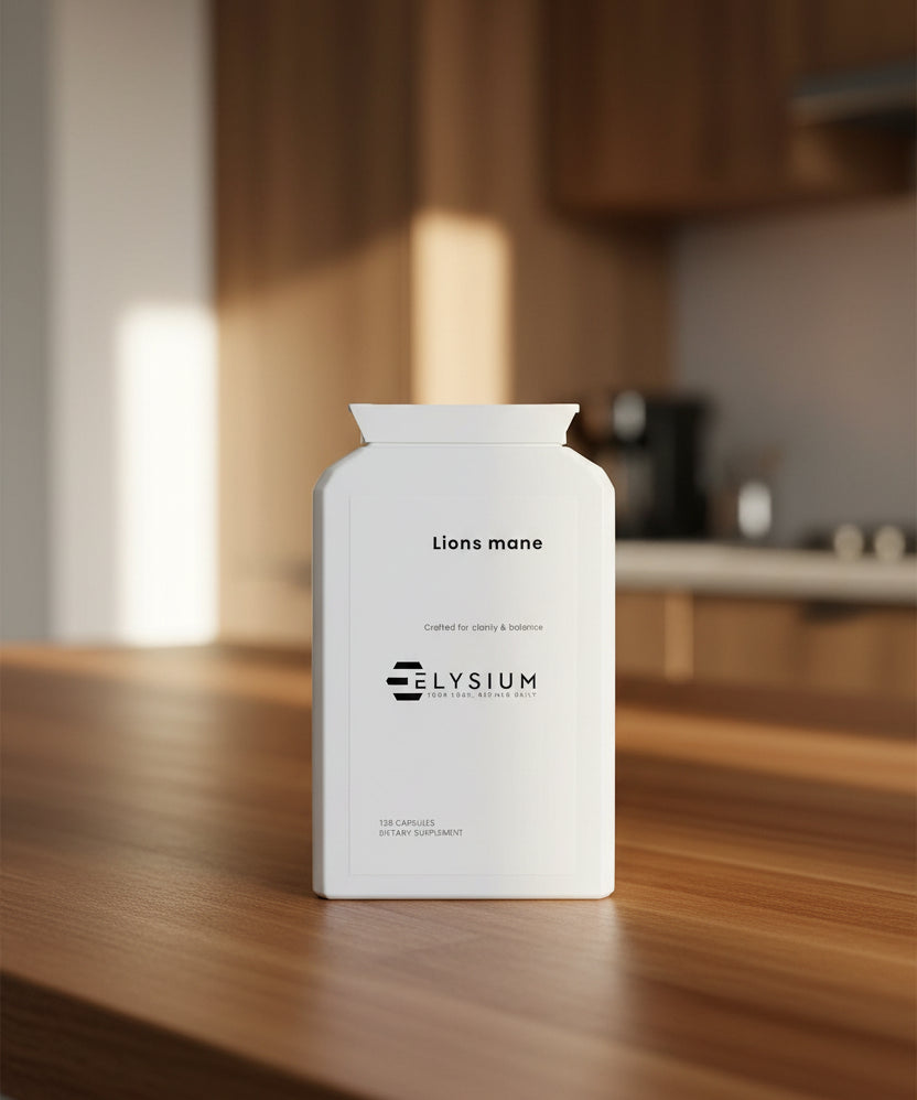 Lion’s Mane Mushroom: 120-Capsule Vegan Supplement for Focus & Brain Health