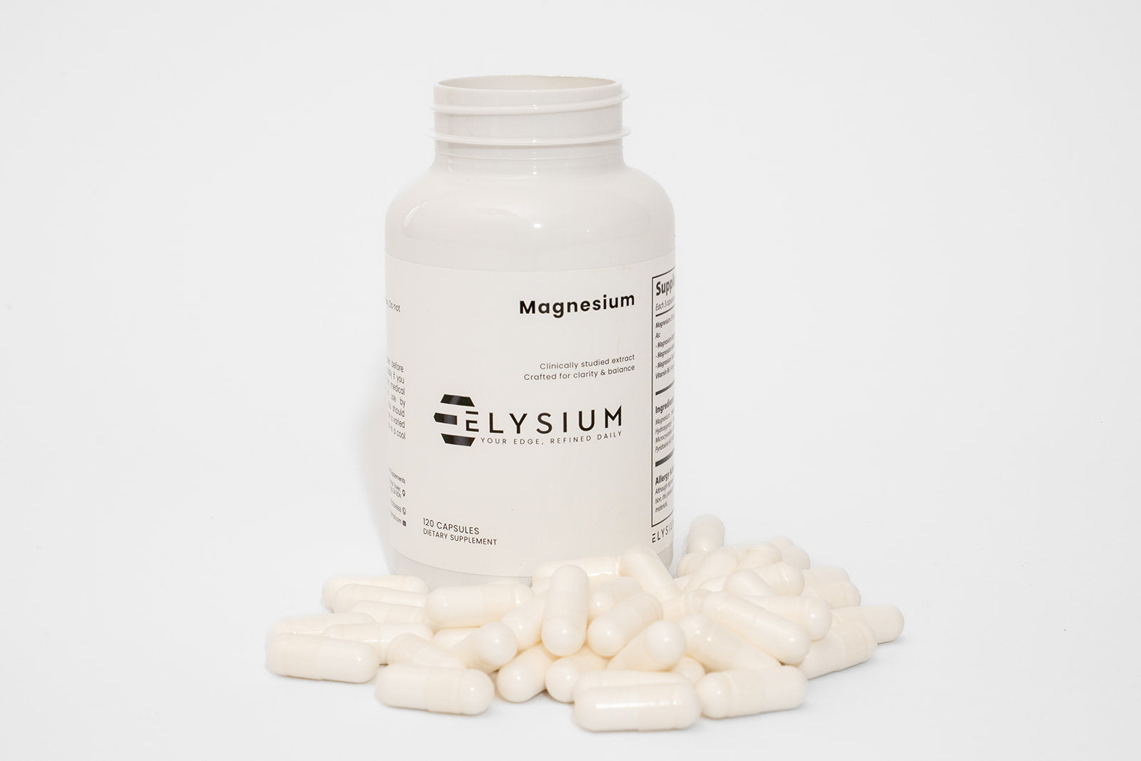 Magnesium Glycinate: 120-Capsule High-Absorption Relaxation & Wellness Formula
