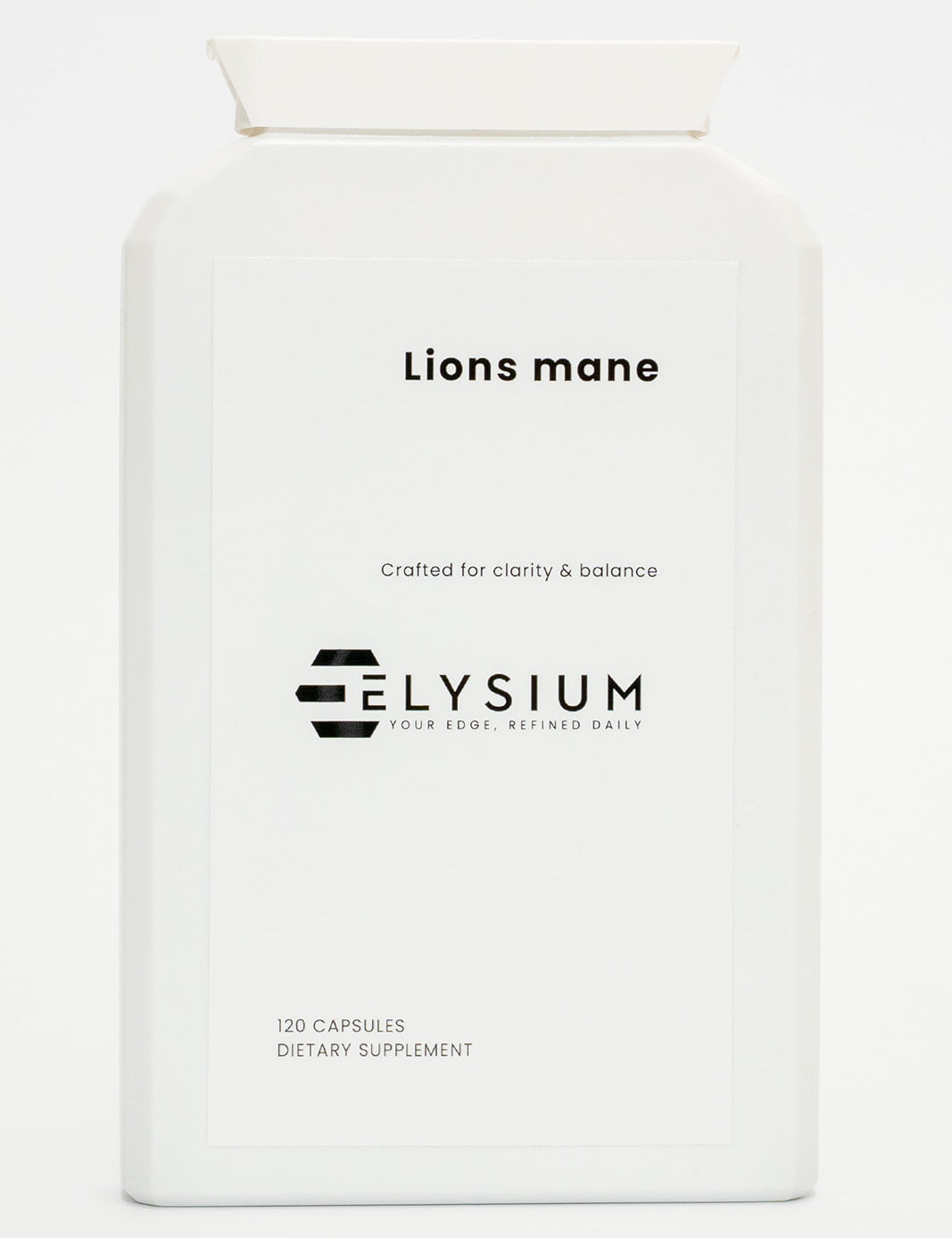 Lion’s Mane Mushroom: 120-Capsule Vegan Supplement for Focus & Brain Health