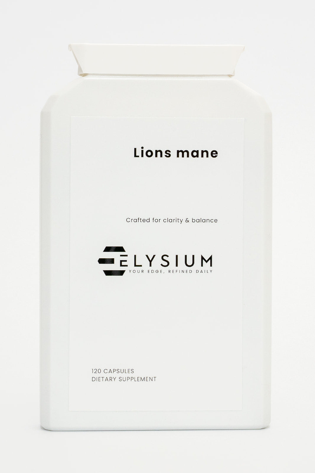 Lion’s Mane Mushroom: 120-Capsule Vegan Supplement for Focus & Brain Health