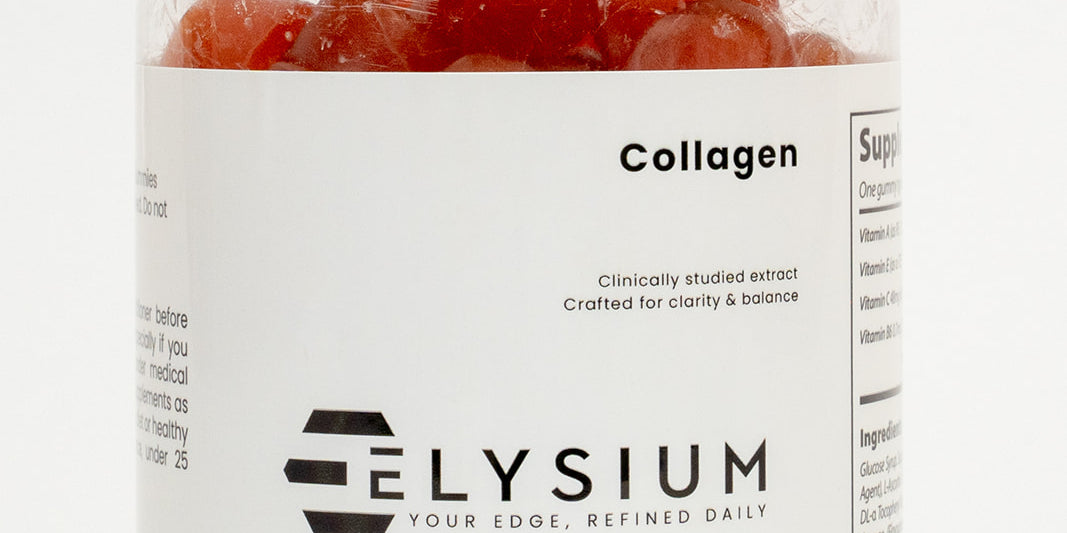 Collagen Gummies Bovine Collagen with Vitamin C Skin Hair Nails UK GMP 90 Gummies
