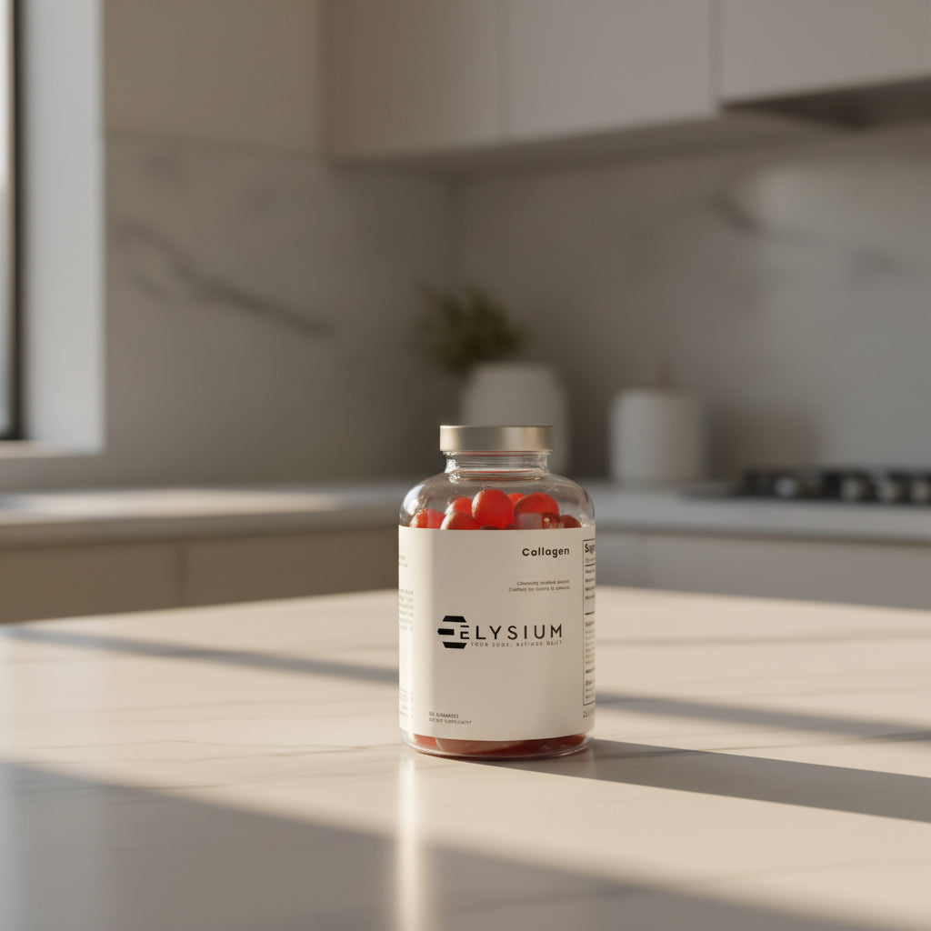 Collagen Gummies (Adult) 90-Count Vitamin C + Marine Collagen for Skin, Joints & Bones