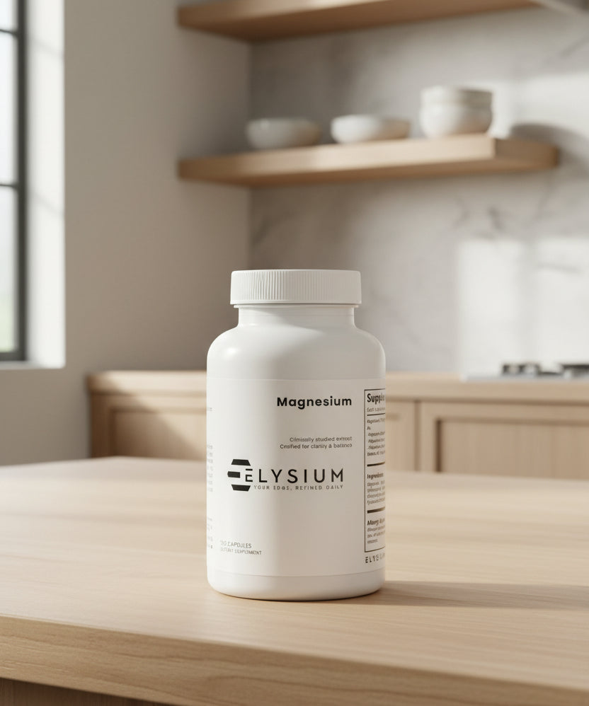 Magnesium Glycinate: 120-Capsule High-Absorption Relaxation & Wellness Formula