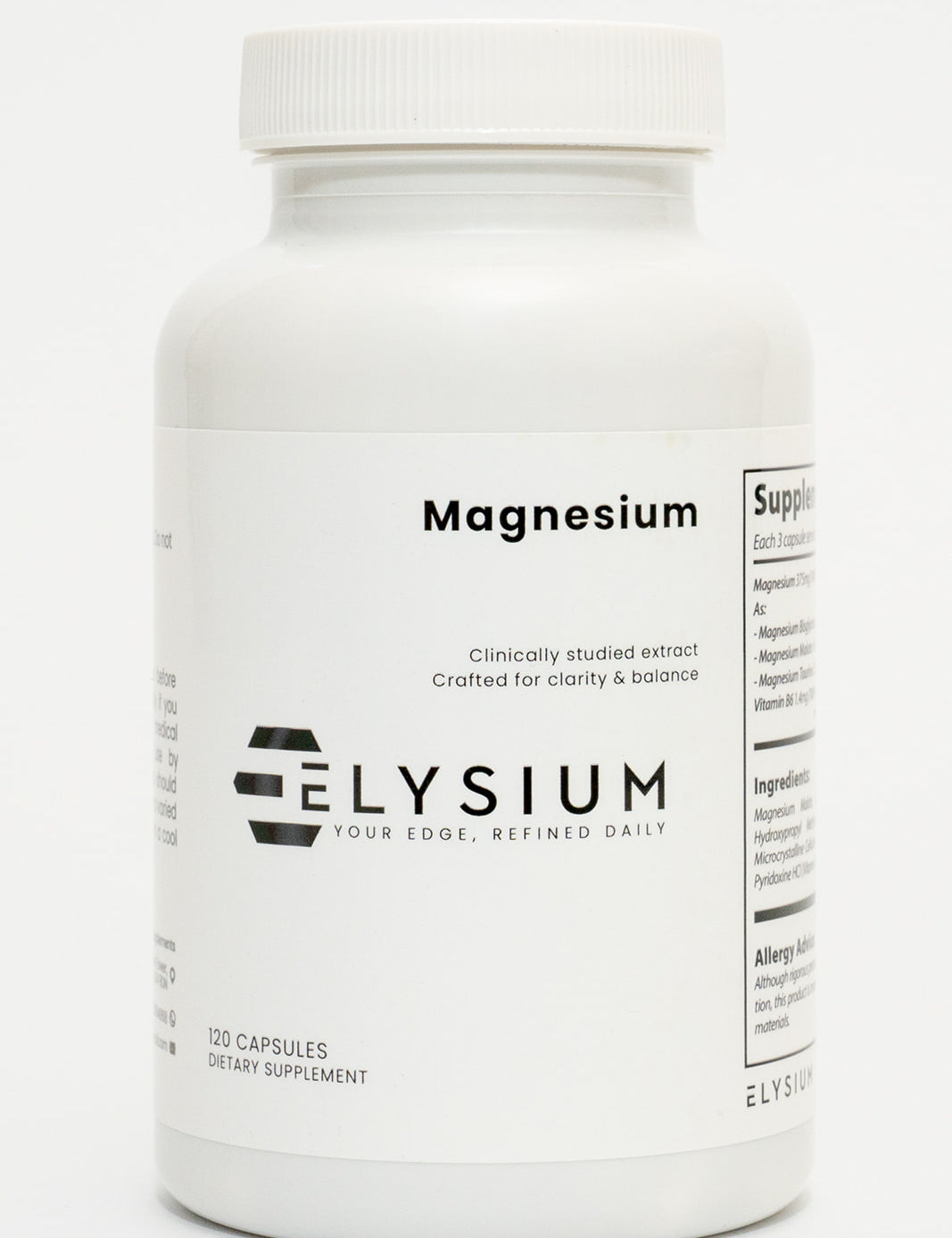 Magnesium Glycinate: 120-Capsule High-Absorption Relaxation & Wellness Formula