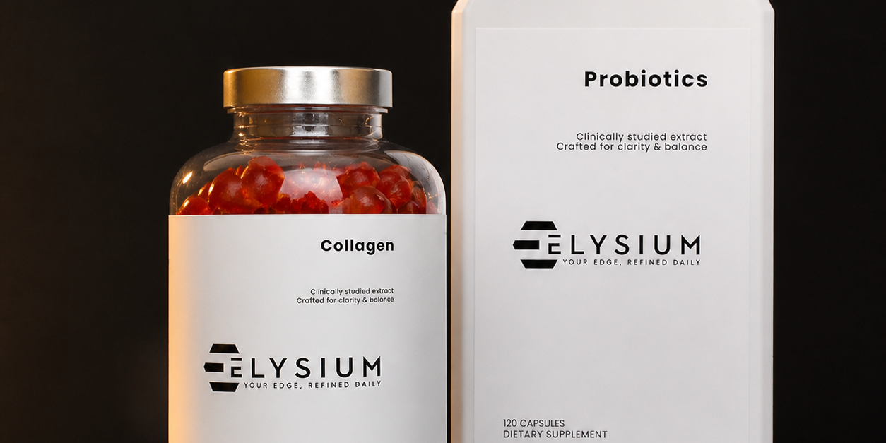 Gut and Glow Stack — Probiotics and Collagen Gummies — Elysium Supplements UK