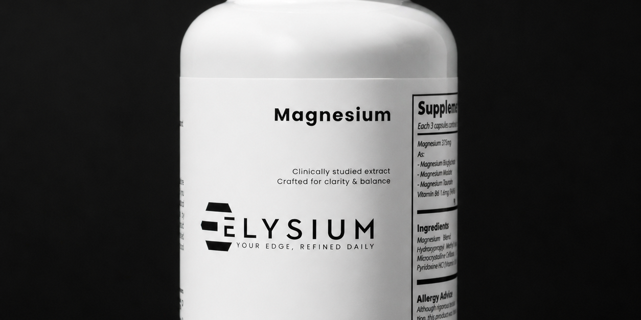 Magnesium Glycinate 120 Capsules — Elysium Supplements UK